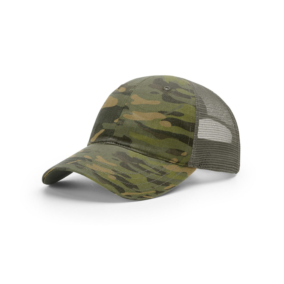 Custom Relaxed Tactical MultiCam Trucker Hat (Richardson 111PT)
