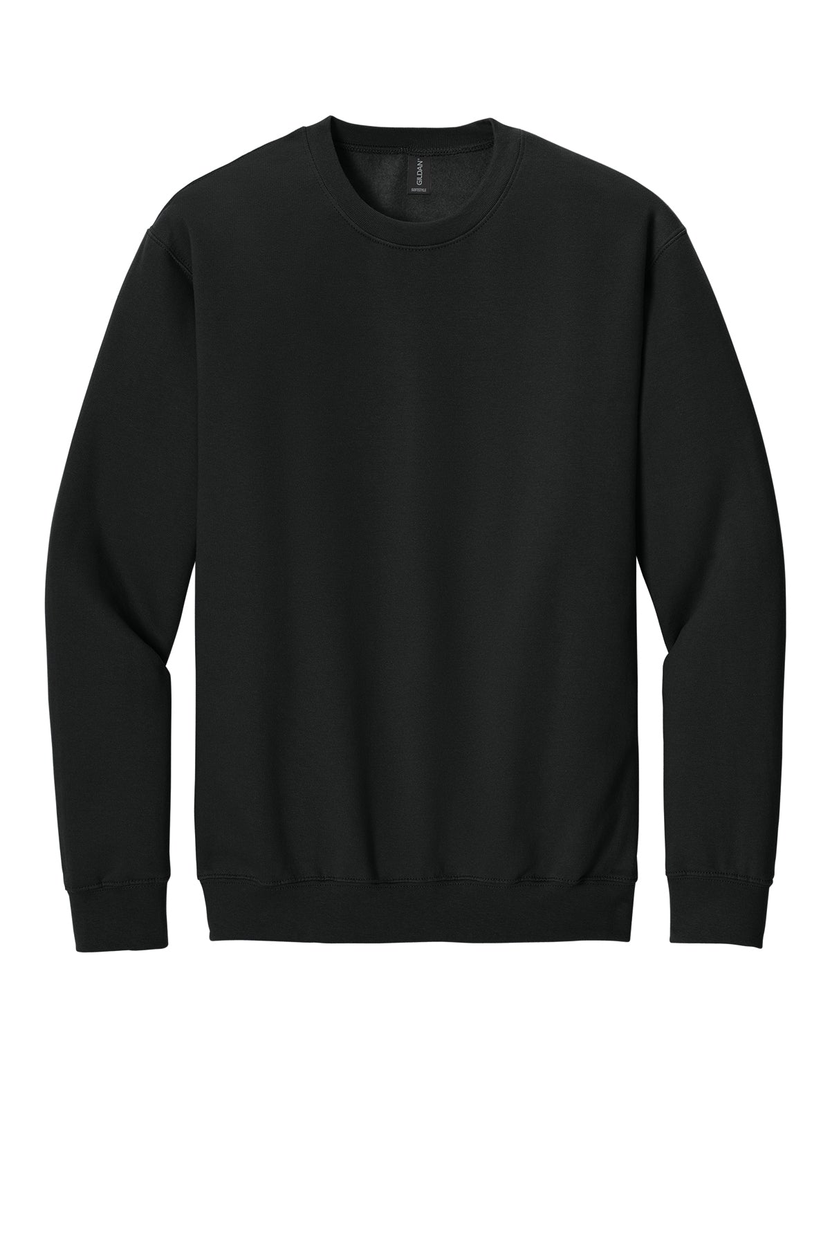 Gildan Softstyle SF000 Crewneck Sweatshirt, Black