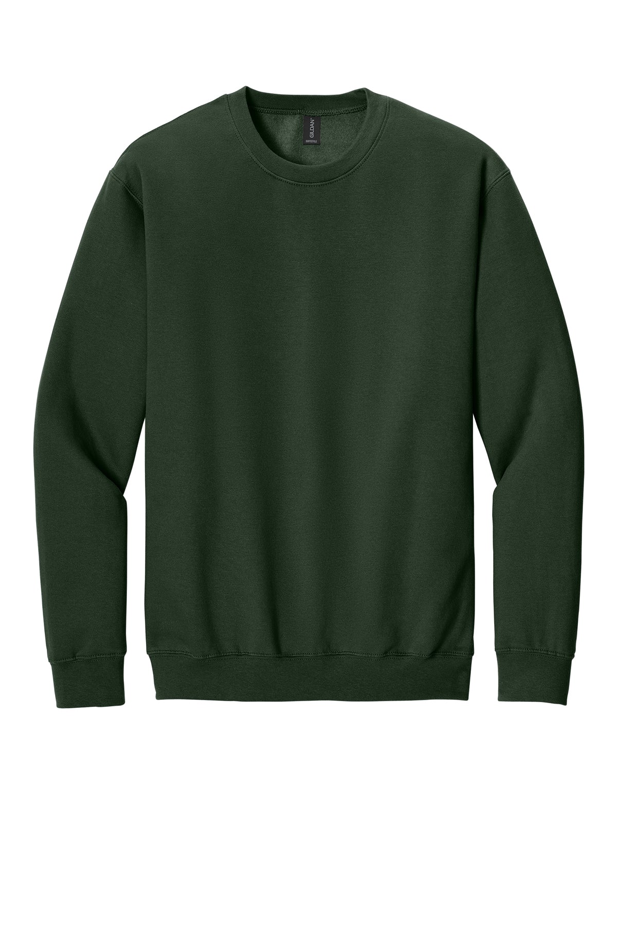 Gildan Softstyle SF000 Crewneck Sweatshirt, Forest Green
