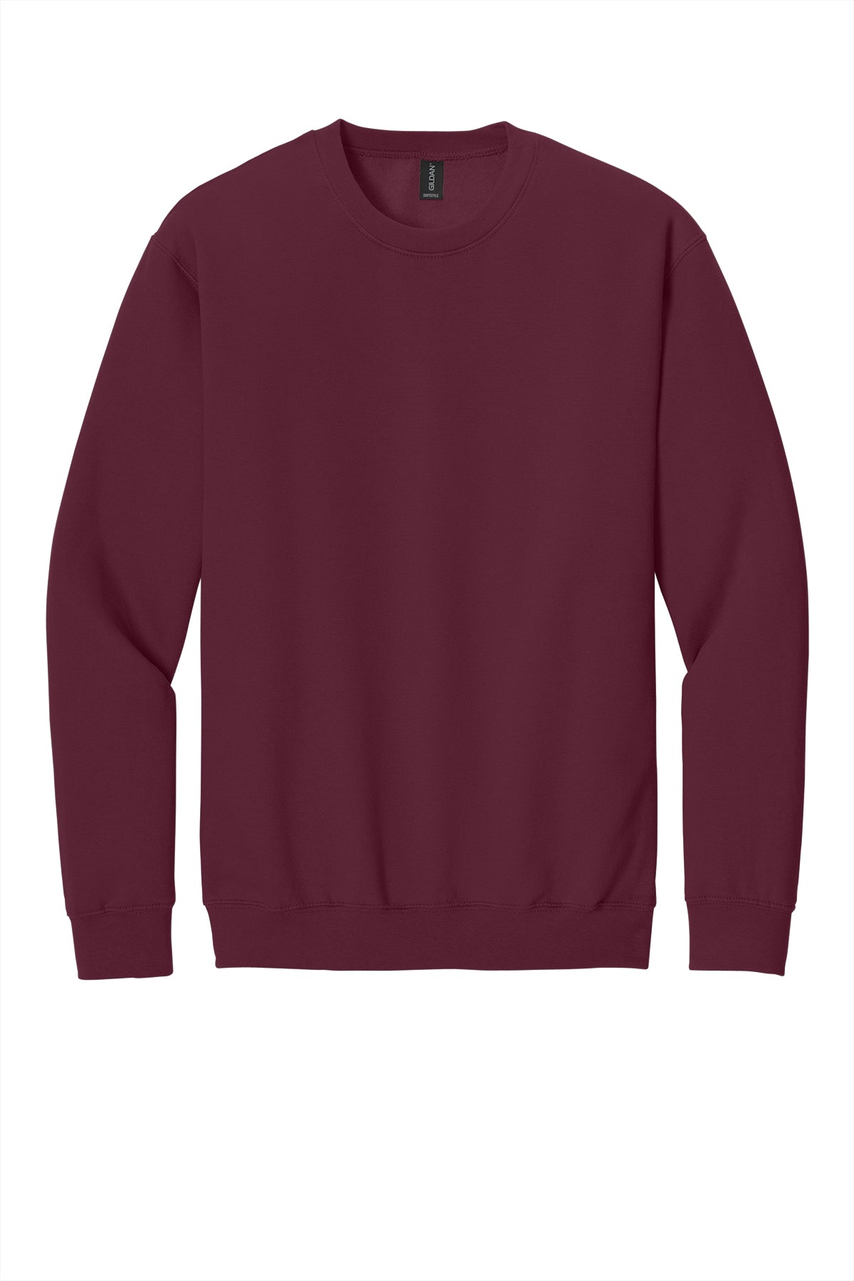 Gildan Softstyle SF000 Crewneck Sweatshirt, Maroon