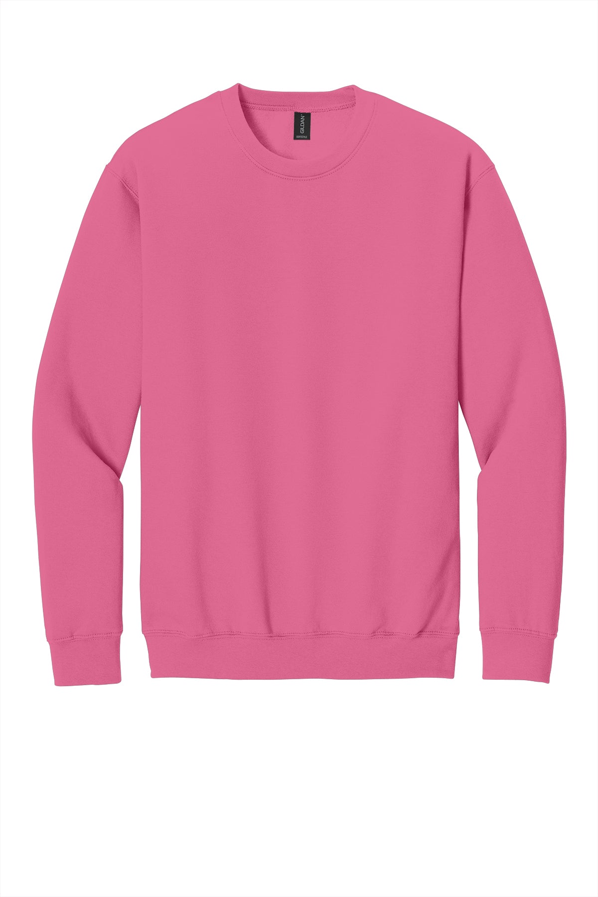 Gildan Softstyle SF000 Crewneck Sweatshirt, Pink Lemonade