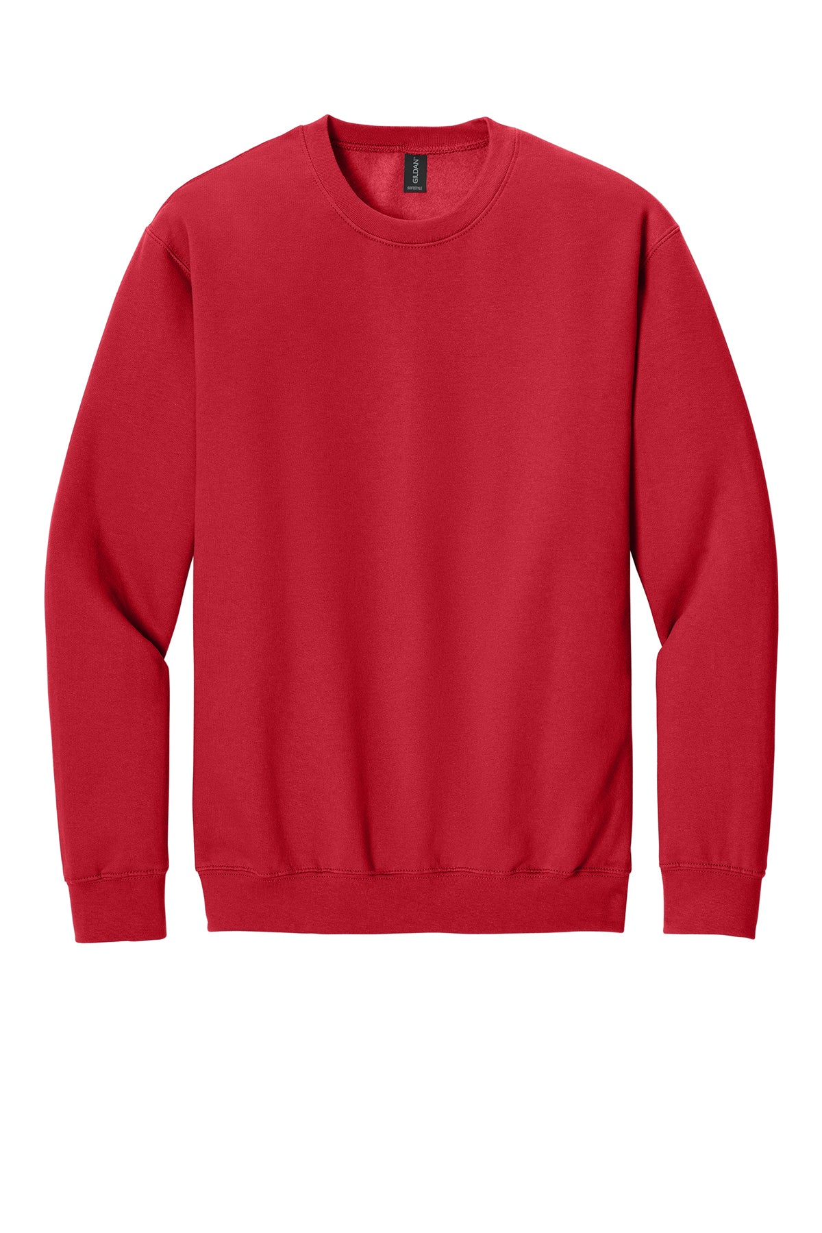 Gildan Softstyle SF000 Crewneck Sweatshirt, Red