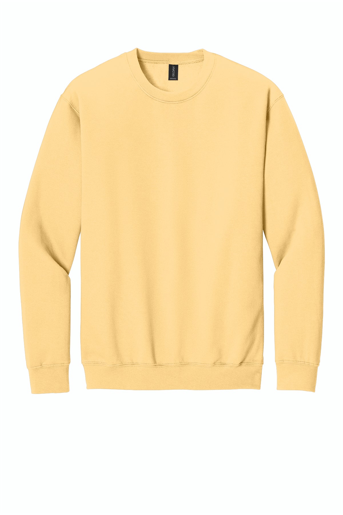 Gildan Softstyle SF000 Crewneck Sweatshirt, Yellow Haze