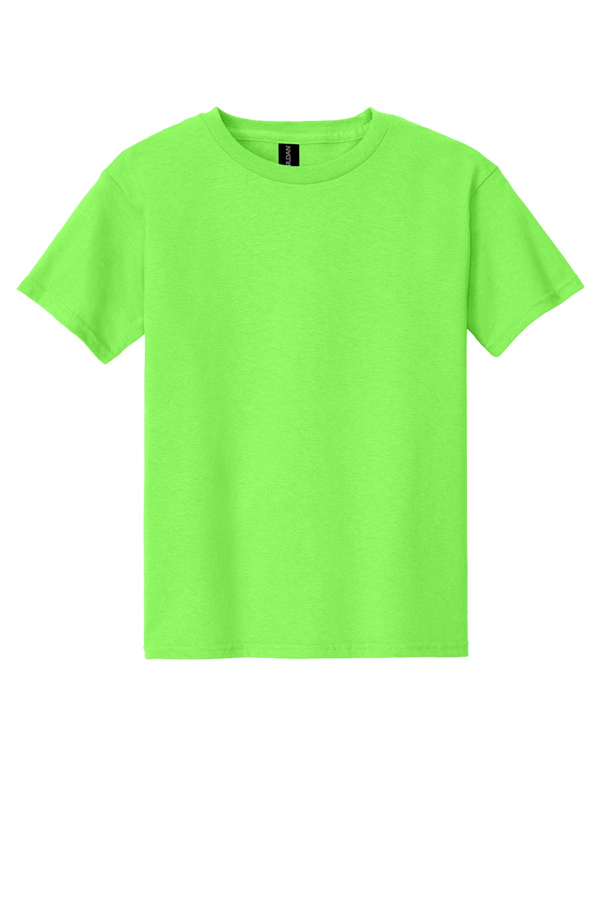 Gildan 5000B Youth Neon Green