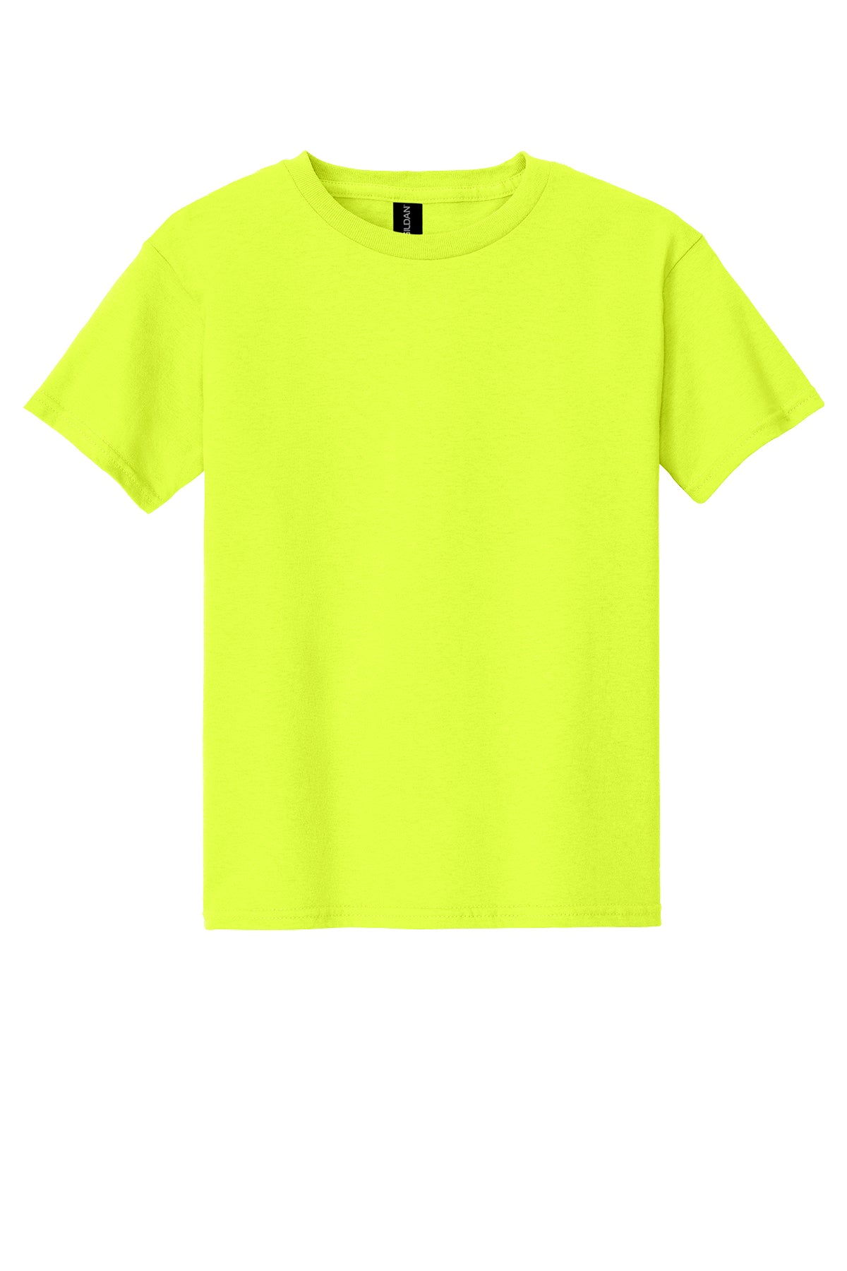 Gildan 5000B Youth Safety Green