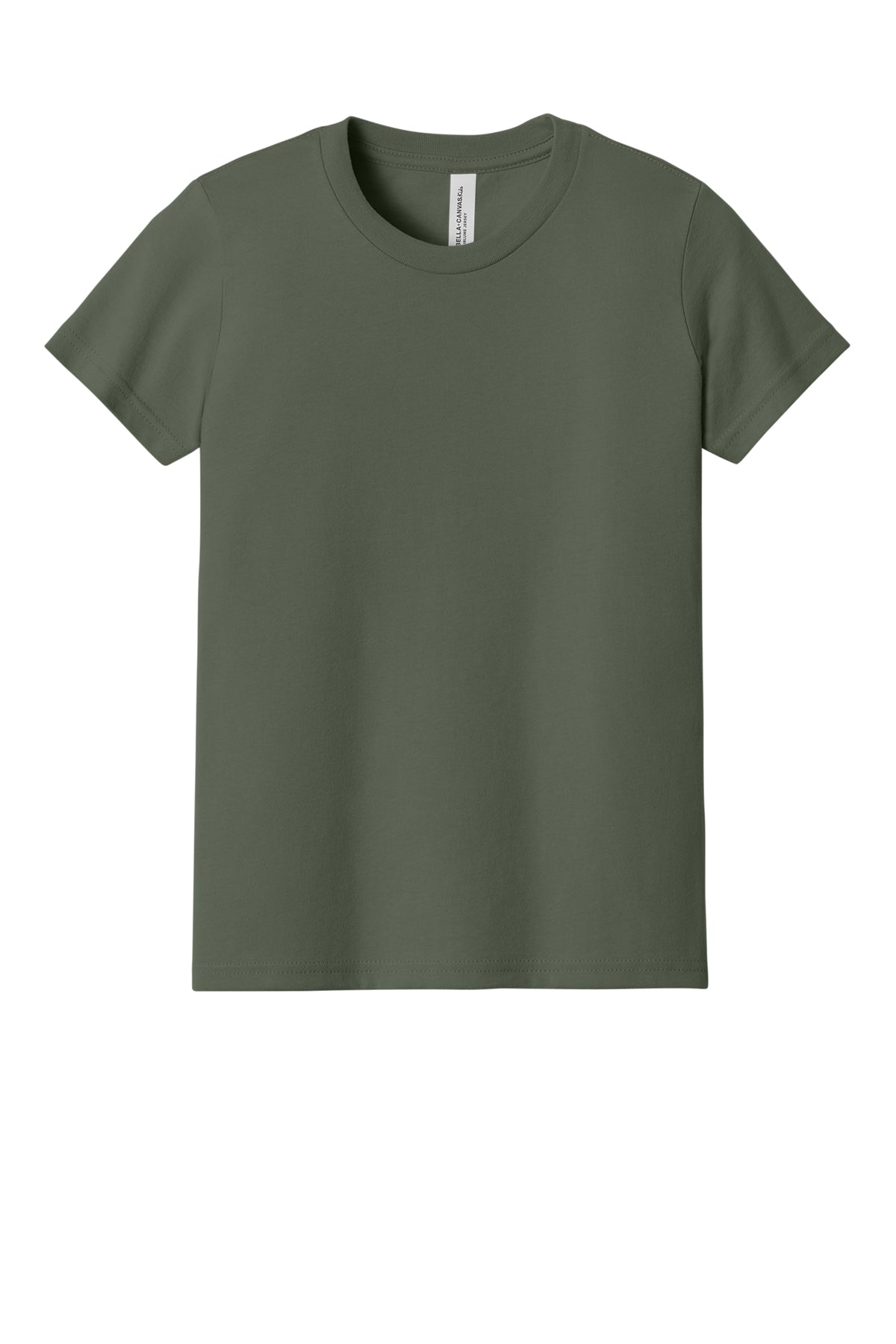 Bella Canvas 3001Y Youth Military Green