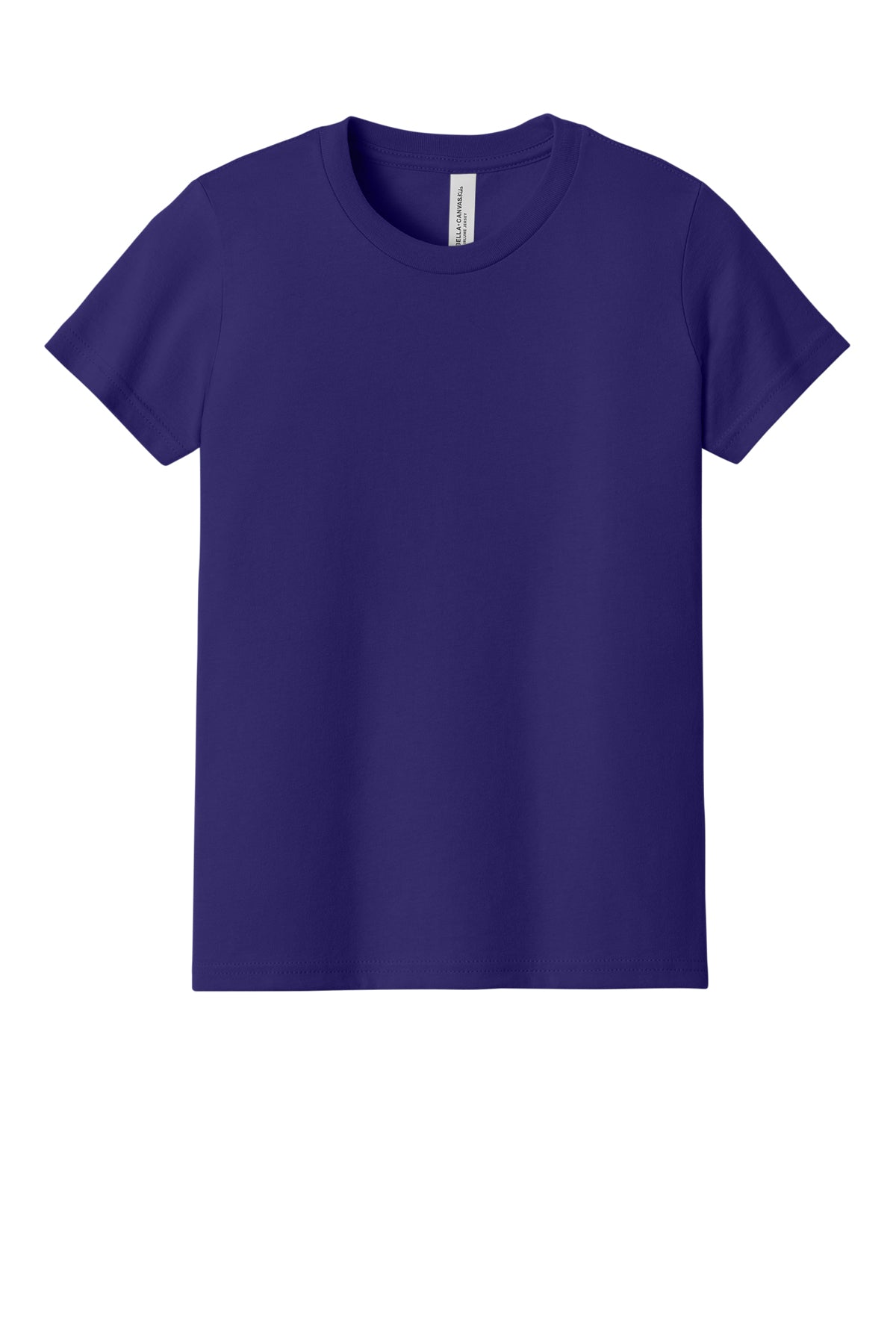 Bella Canvas 3001Y Youth Team Purple
