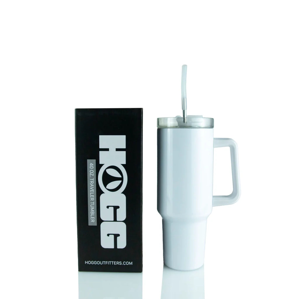 Custom Sublimated Travel Tumbler with Handle - 40oz