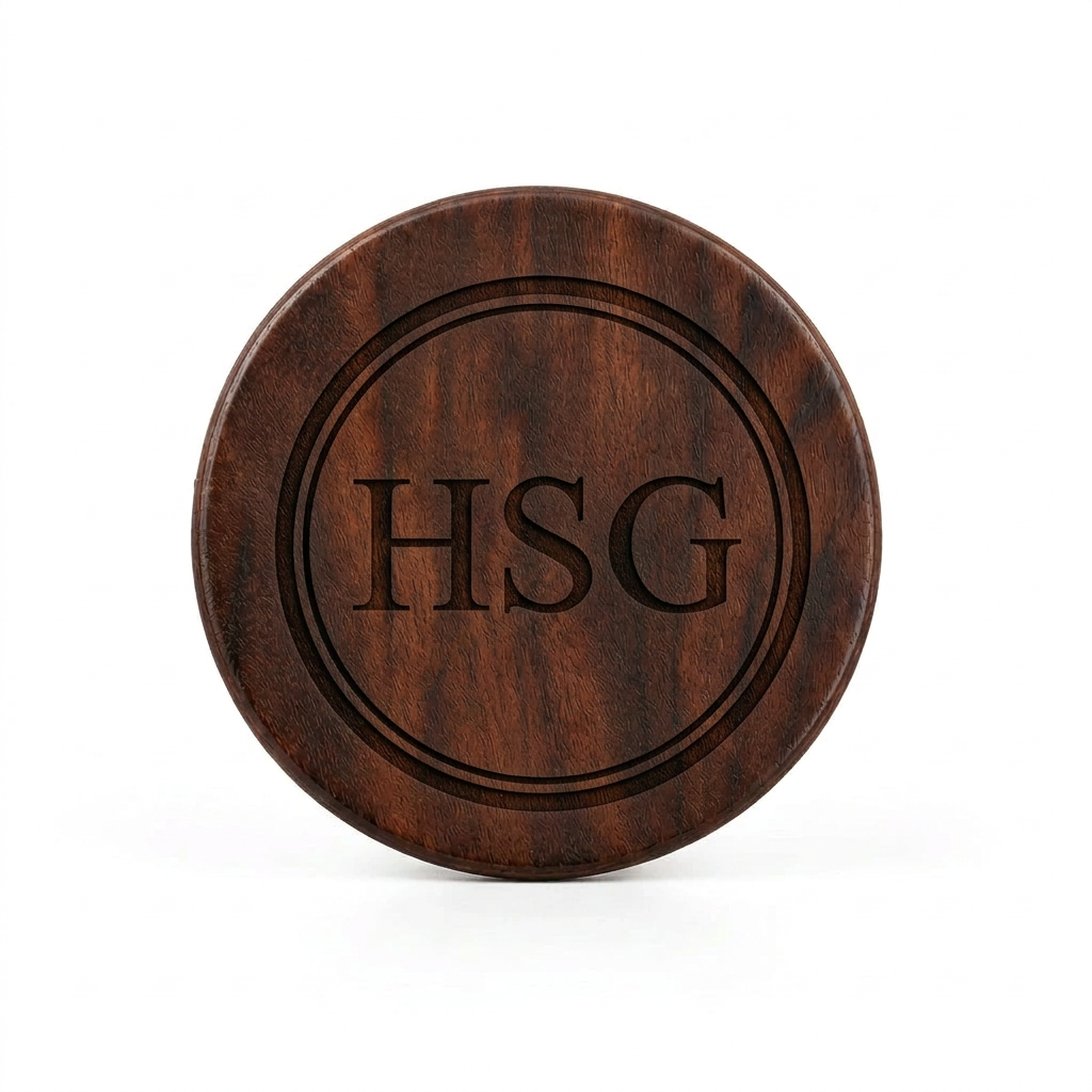 Custom Laser Engraved Coasters (Cork and Walnut)
