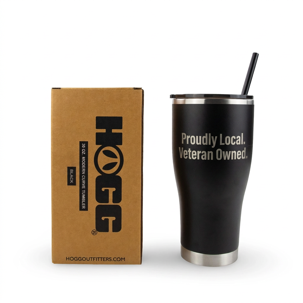 Custom Powder Coated Curve Tumbler - 30oz